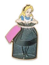 Disney Alice in Wonderland Standing in a Glass Jar pin  - £10.78 GBP