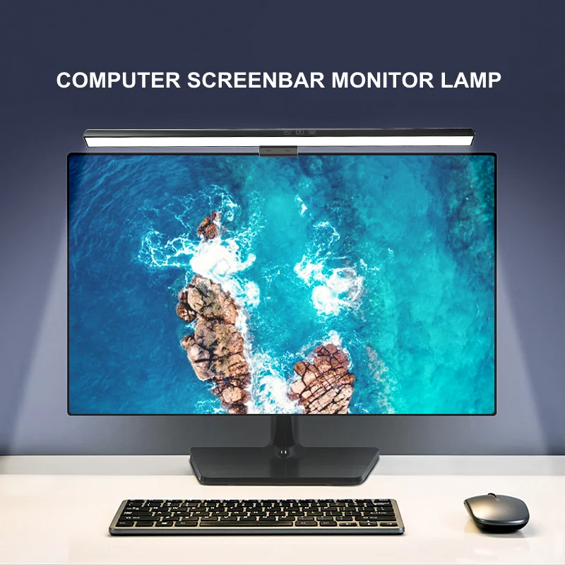 LED Screen Hanging Light PC Computer Laptop Screen Desk Light Screenbar ... - £9.83 GBP+
