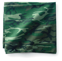 Balboa B008 Bandanna 100% Cotton Woodland Camouflage Premium - 22 X 22 Inch - £8.89 GBP