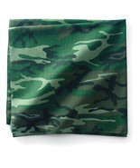 Balboa B008 Bandanna 100% Cotton Woodland Camouflage Premium - 22 X 22 Inch - $15.22 CAD
