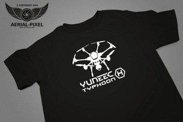 Yuneec Typhoon H T-Shirt Black and White S, M, L, XL 2XL Quadcopter Drone - £15.98 GBP