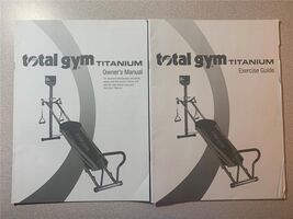 Total Gym Titanium  Manual and Exercise Guide - $6.64