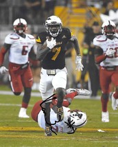 Kalen Ballage ASU signed Arizona State Sun Devil football 8x10 photo COA, proof. - £43.51 GBP