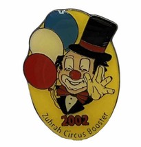 2002 Circus Booster Zuhrah Shrine Masonic Shriner Freemason Lapel Hat Pin - $7.95