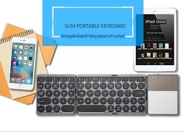 Android/ios/win mobile phone tablet Bluetooth wireless touch folding keyboard - £53.57 GBP+