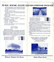 Baltimore &amp; Ohio Railroad Washington &amp; Annapolis Educational Tours Broch... - $21.84