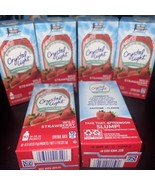 6 10-Packet Boxes Crystal Light Wild Strawberry With Caffeine On The Go ... - $19.79