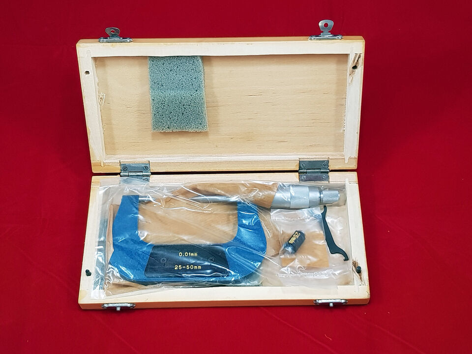 professional Outside Point Micrometer 25-50mm  0.01mm / 51200 - $44.54