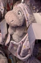 Disney Parks Baby Eeyore in a Hoodie Pouch Blanket Plush Doll - $62.99