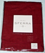 Sferra Festival Merlot Red Placemats Pure Linen SET/4 Hemstitched 14x20&quot;... - $45.90