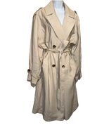 ELLIE Tahari Belted Trench Coat Beige SZ XL NEW - $216.81