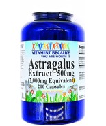 2000mg Astragalus Extract 200 Capsules 500mg 4:1 - £15.06 GBP