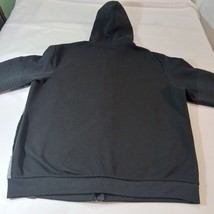 Encrypted Supply Company Men Cotton Blend Black & Gray Full Zip Hoodie Jacket 2X image 11