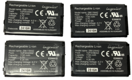 LOT of 4 Battery for Ingenico iPP350 USB Credit Card Terminal Reader Keypad - $452.38 MXN