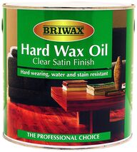 Briwax Hard Wax Oil Clear Satin Finish. Solvent-Based / Oil Based, 2.5 L... - $138.95