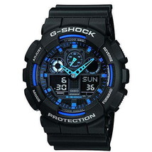 Casio G-Shock GA100-1A2 Analog &amp; Digital Men&#39;s Watch - £94.74 GBP