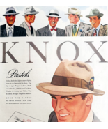 1947 Charles Knox Hats Advertisement Spring Pastels Fashion Accessories ... - $29.99