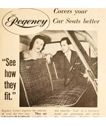 1957 Regency Car Seat Covers Import Advertisement Autocar Automobilia DWPP2 - $29.99