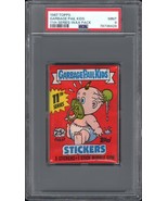 1987 Topps GPK OS11 Garbage Pail Kids 11th Series 11 Card Wax Pack PSA 9... - £140.76 GBP