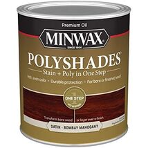 Minwax PolyShades Wood Stain + Polyurethane Finish � Quart, Bombay Mahog... - €29,55 EUR