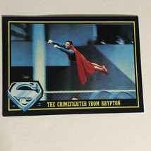Superman III 3 Trading Card #5 Christopher Reeve - £1.55 GBP