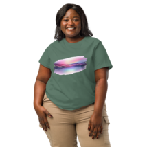 Women’s Organic Ribbed Neck T-Shirt – Green Bay - $54.99