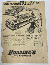 Brading’s Barding Brewers Limited Pull out of a Skid Vintage Newspaper Clipping - £10.08 GBP