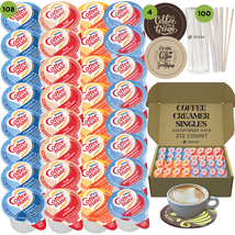 Coffee Mate Coffee Creamer Singles Variety - Peppermint Mocha &amp; 3 More Flavors - £15.75 GBP+