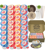 Coffee Mate Coffee Creamer Singles Variety - Peppermint Mocha &amp; 3 More F... - £15.87 GBP+