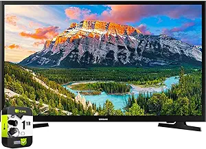 Samsung UN32N5300AFXZA 32 Inch Smart LED TV Black Bundle with 1 YR CPS E... - $603.99