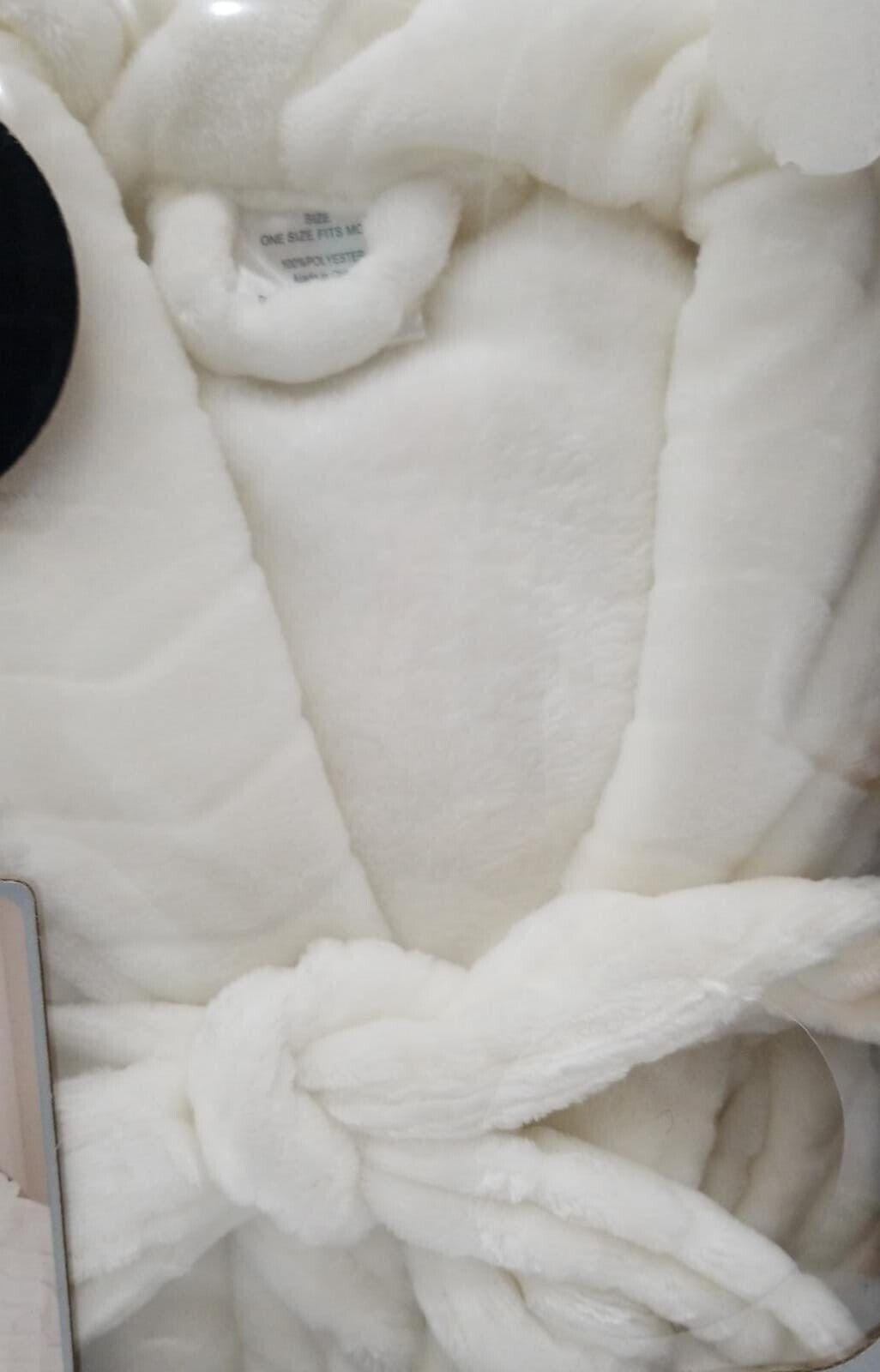Wayland Square Ultra Soft Luxury Plush Bathrobe  White One size, 44'' Length Item image 2