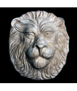 Large and Heavy Lion Head Wall Sculpture - £116.07 GBP