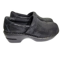 BOC Born Shoe Womens Size 7.5 Black Slip On Comfort Clog - £8.37 GBP