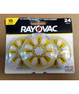 24 Pack - Rayovac 1.45V Hearing Aid Batteries, Size 10 - BB 02/24 - £7.98 GBP