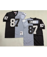 Oakland Raiders 87 Dave Casper Football Js Retro Men&#39;s Stitched Shirt - $1,201.53 MXN