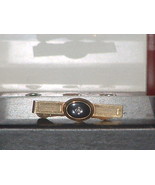 Pre-Owned Anson Onyx and Simulated Stone 12KT GF Tie Bar - £8.56 GBP