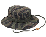 HAT SUN HOT WEATHER TROPICAL BOONIE MILITARY JUNGLE TYPE II TIGER STRIPE... - $24.29