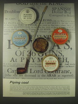 1965 Player&#39;s Navy Cut Tobacco Ad - Piping Cool - £14.49 GBP