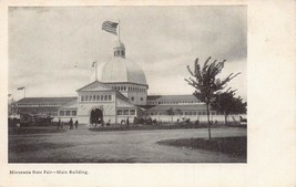 Minnesota State Fair Main BUILDING~1900s Postcard - £5.60 GBP