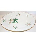 STUNNING LARGE NORITAKE CHINA 5027 CANTON BAMBOO 16&quot; OVAL SERVING PLATTER - $39.59