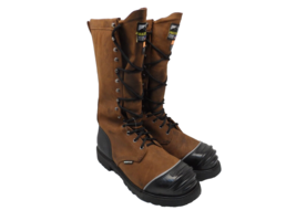 Matterhorn Men&#39;s 16&quot; Tailings Ins. Metguard Mining Boot MT716 Brown Leat... - $249.37