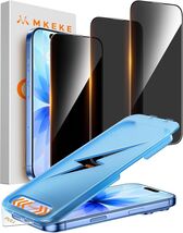 Mkeke for Iphone 17 Privacy Screen Protector 3 Pack, 25° anti Spy &amp; Auto... - $18.95