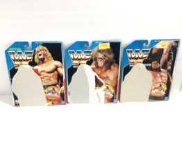 WWF Hasbro Series 3The Ultimate Warrior Wrestling 1990 CARD ONLY Lot of (3) Rare - £74.49 GBP