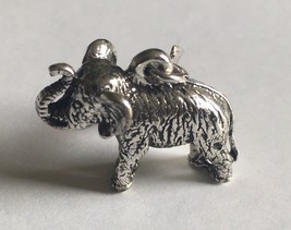 Vintage Sterling Silver Large Elephant Charm - $28.49
