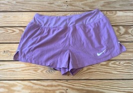 Nike Dri Fit Women’s Lined Running shorts Size M Lavender BE - £11.60 GBP