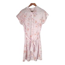 Cloth &amp; stone Button Up front Tiered Floral Mini Dress Sleeveless Anthro... - £50.99 GBP