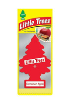 Cinnamon Apple Scent Scented Little Trees Hanging Air Freshener 1-Pack - £2.35 GBP
