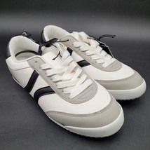New Madden NYC Women&#39;s Low Top Casual Gray White Sneakers Size 7 White L... - $19.79