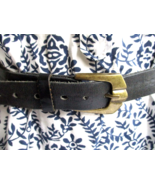 Billy the Kid Belt Womens Small Genuine Cowhide Leather Hand Tooled Strap - £22.27 GBP