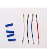 Premium Turntable Headshell Lead Wires Set of 4  - color coded - Brand New - £11.79 GBP